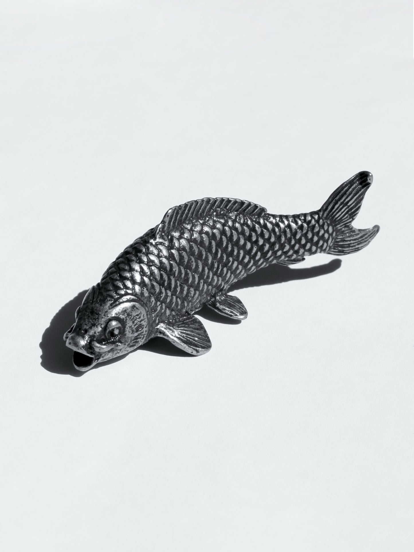 Escultura Pez Koi Plata Esterlina