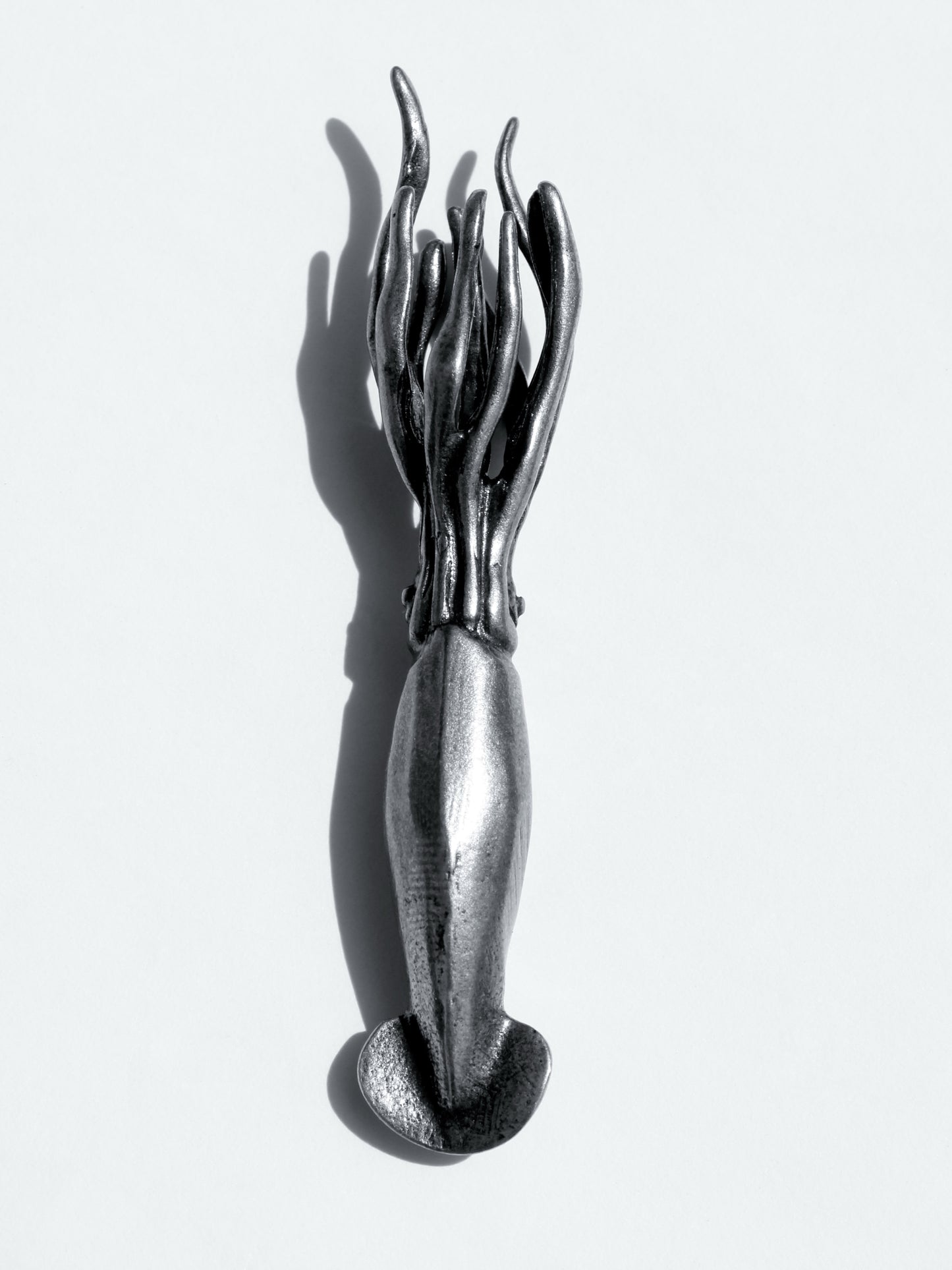 Escultura Calamar Plata Esterlina