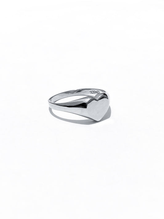 Anillo Sello Corazón
