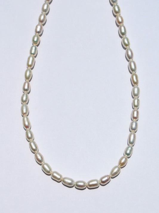 Collar Perla Arroz