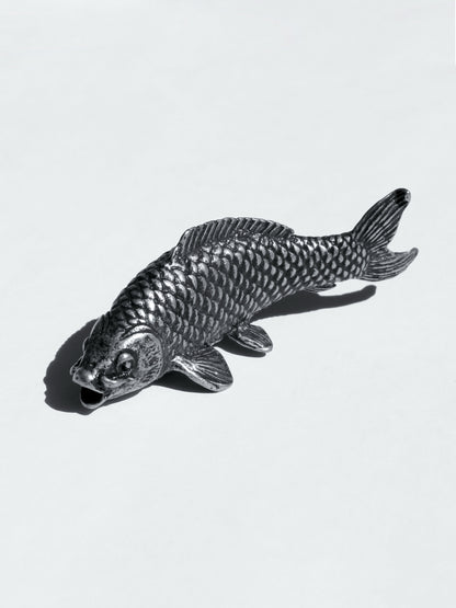 Escultura Pez Koi Plata Esterlina