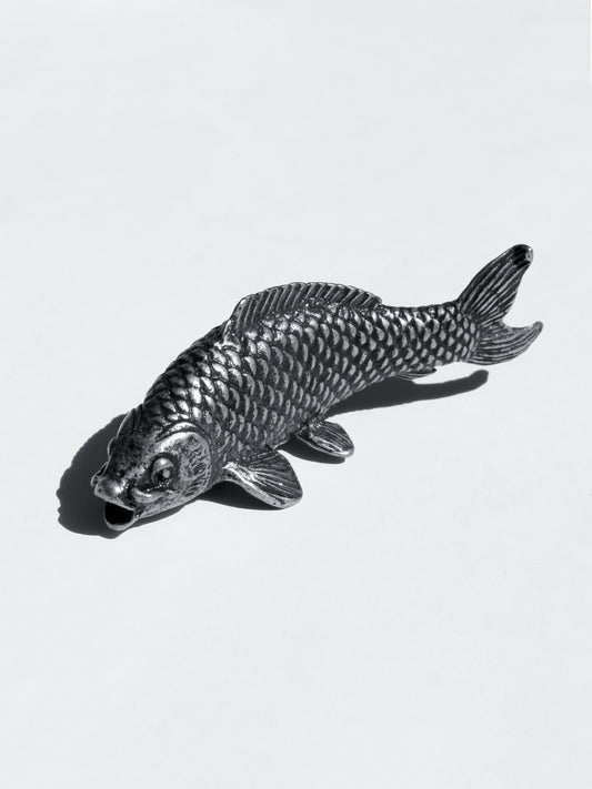 Escultura Pez Koi Plata Esterlina
