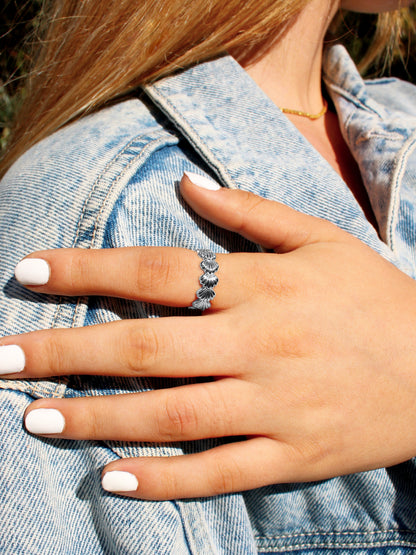 Anillo Conchas de Mar