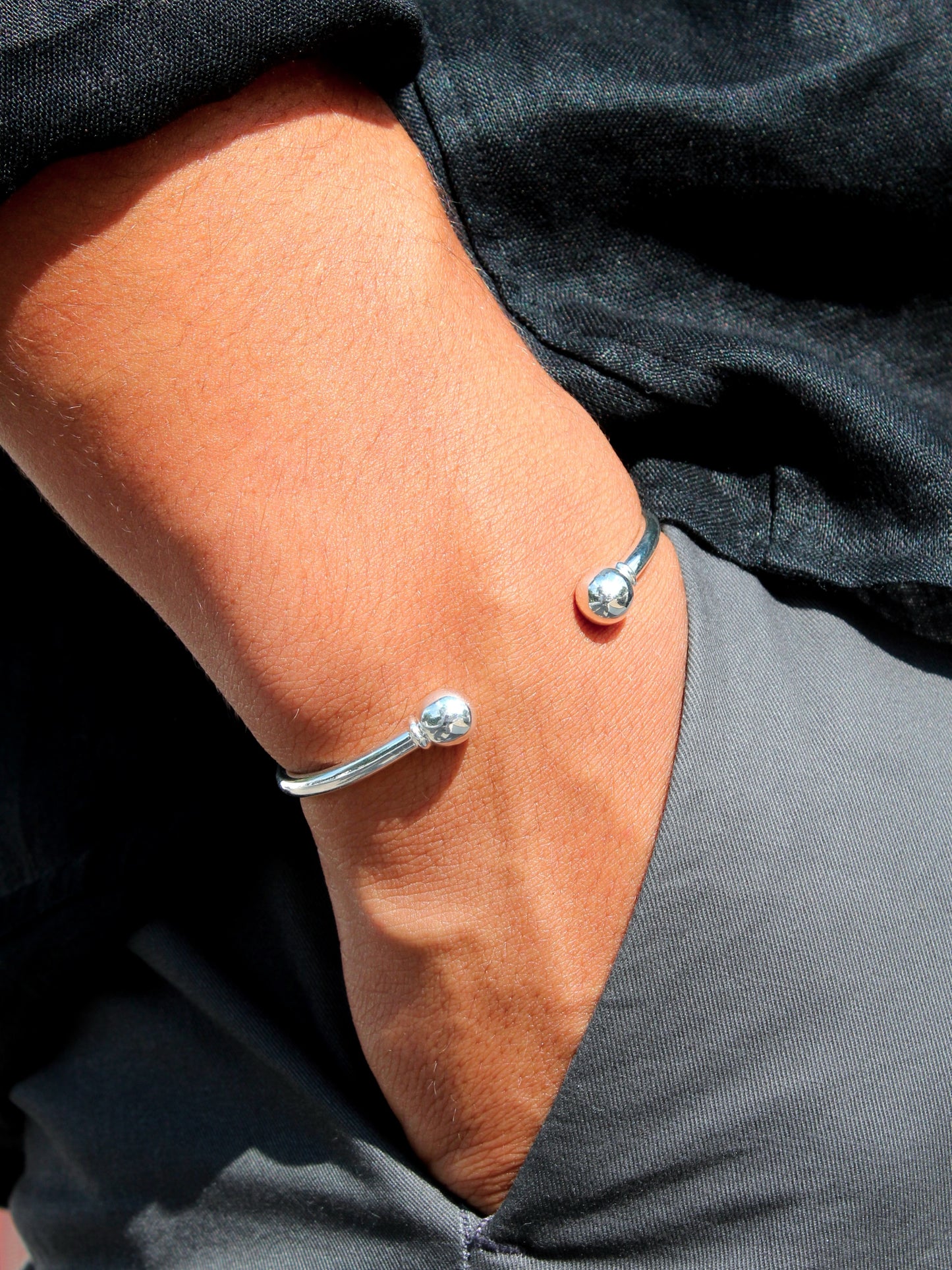 Brazalete Doble Esferas