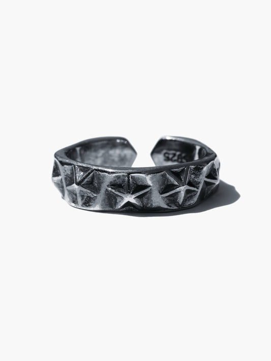 Anillo Estrellas Rock