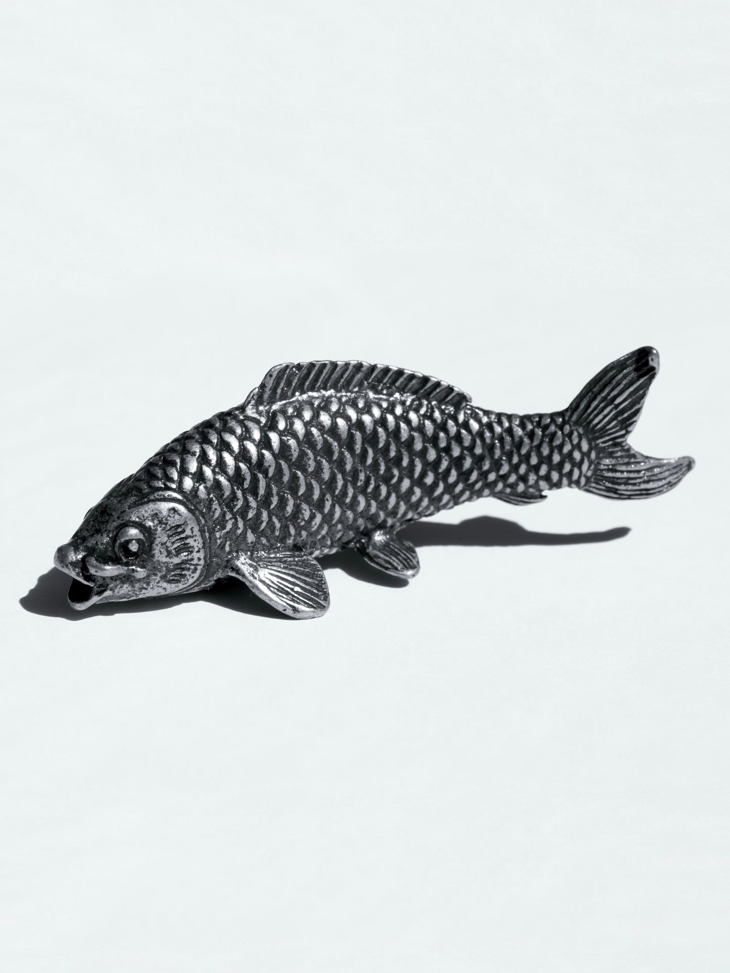 Escultura Pez Koi Plata Esterlina