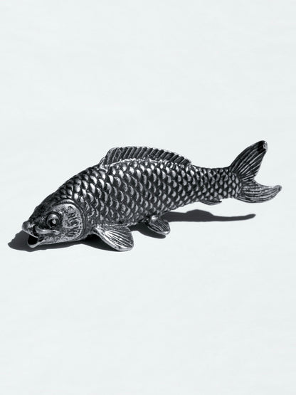 Escultura Pez Koi Plata Esterlina
