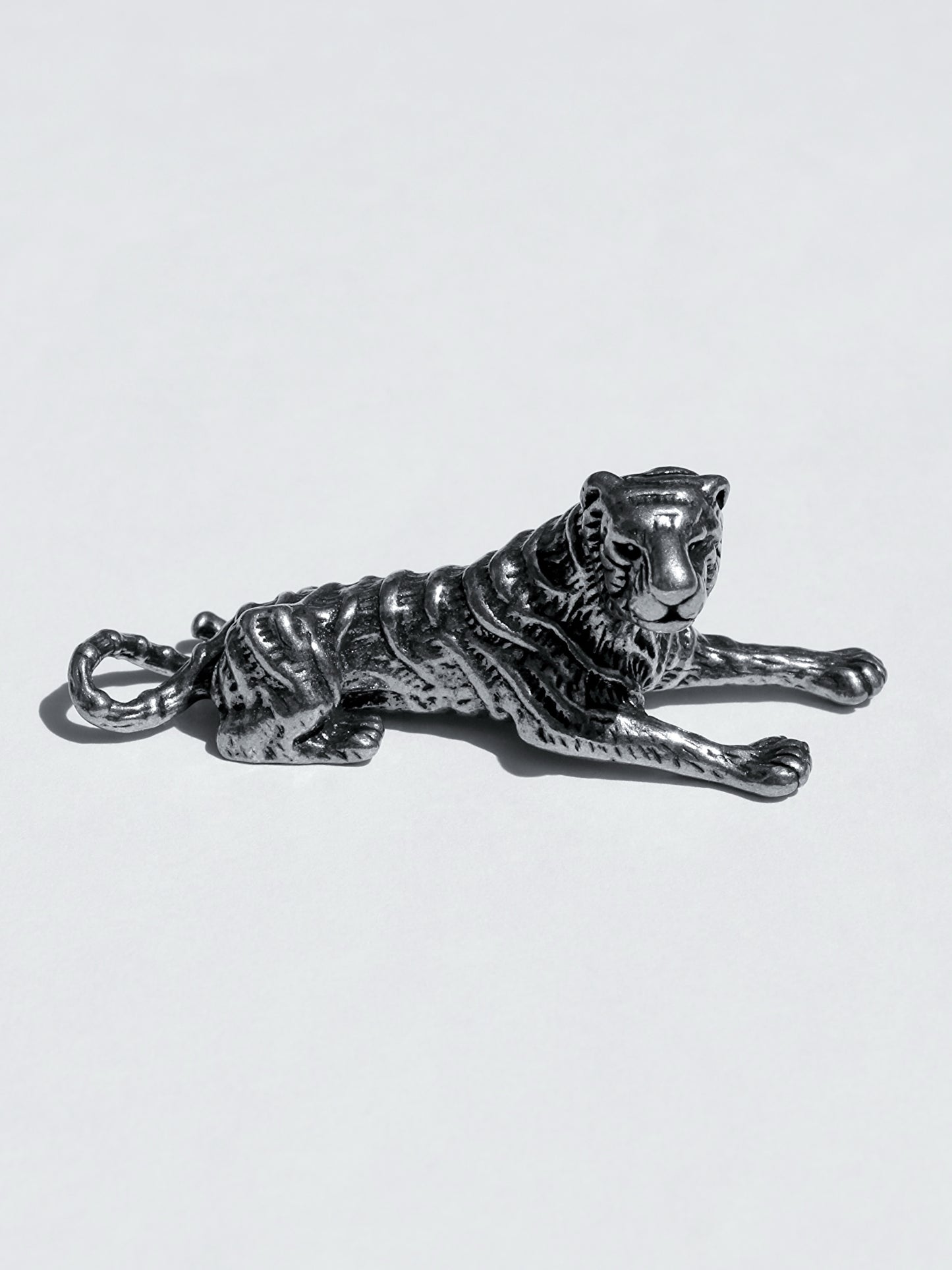 Escultura Tigre Plata Esterlina
