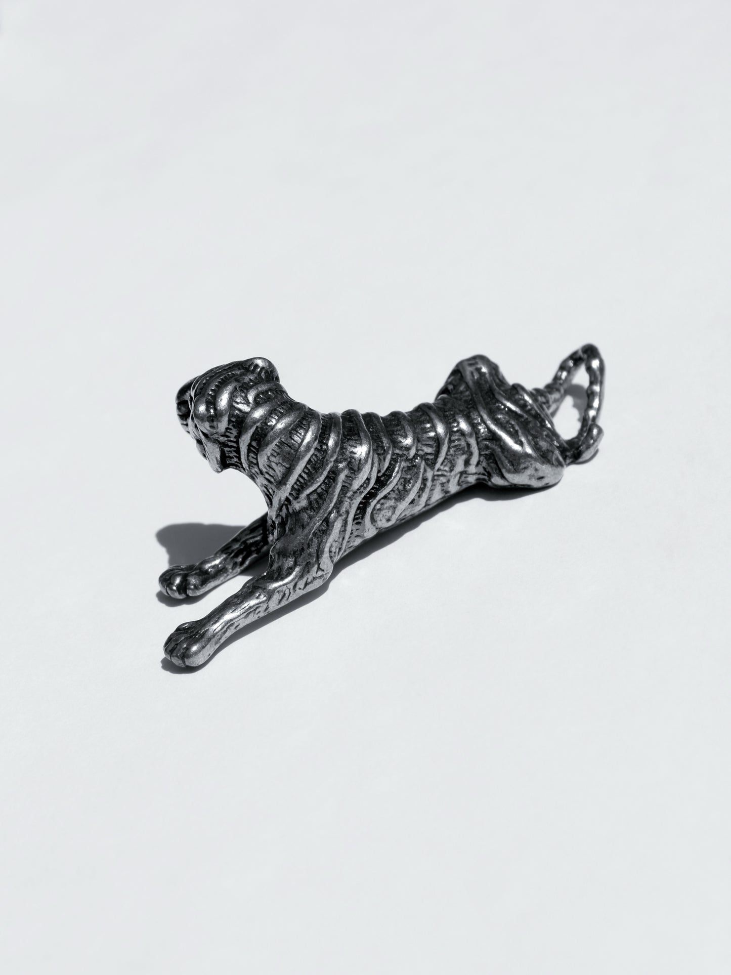 Escultura Tigre Plata Esterlina