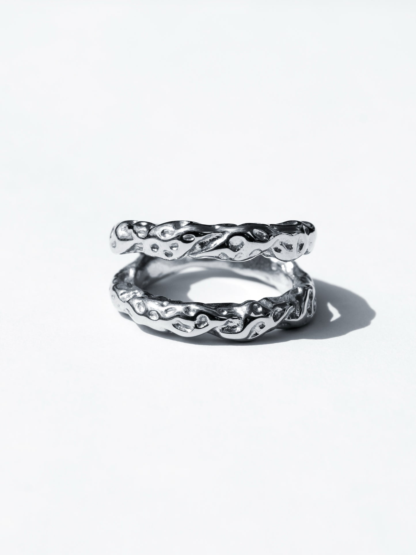 Anillo Doble Coral