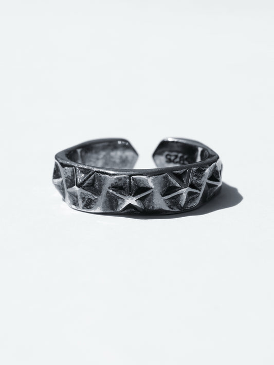 Anillo Estrellas Rock