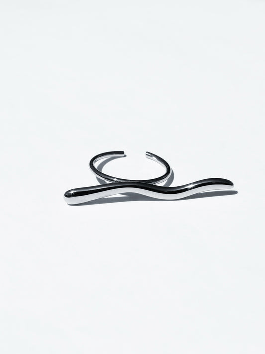 Anillo Wavy Largo