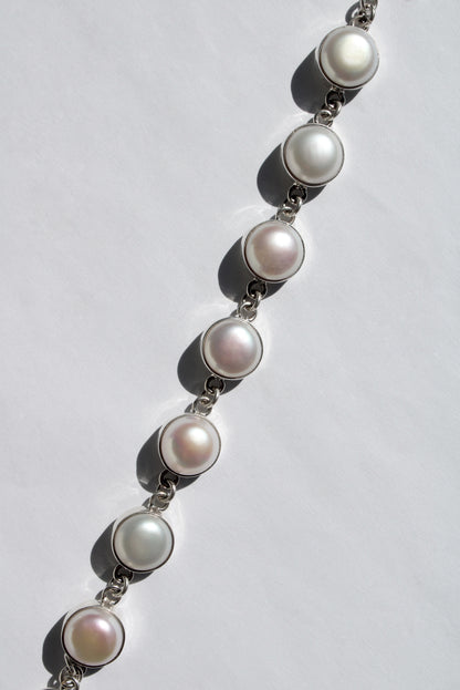 Brazalete Perlas Chunky