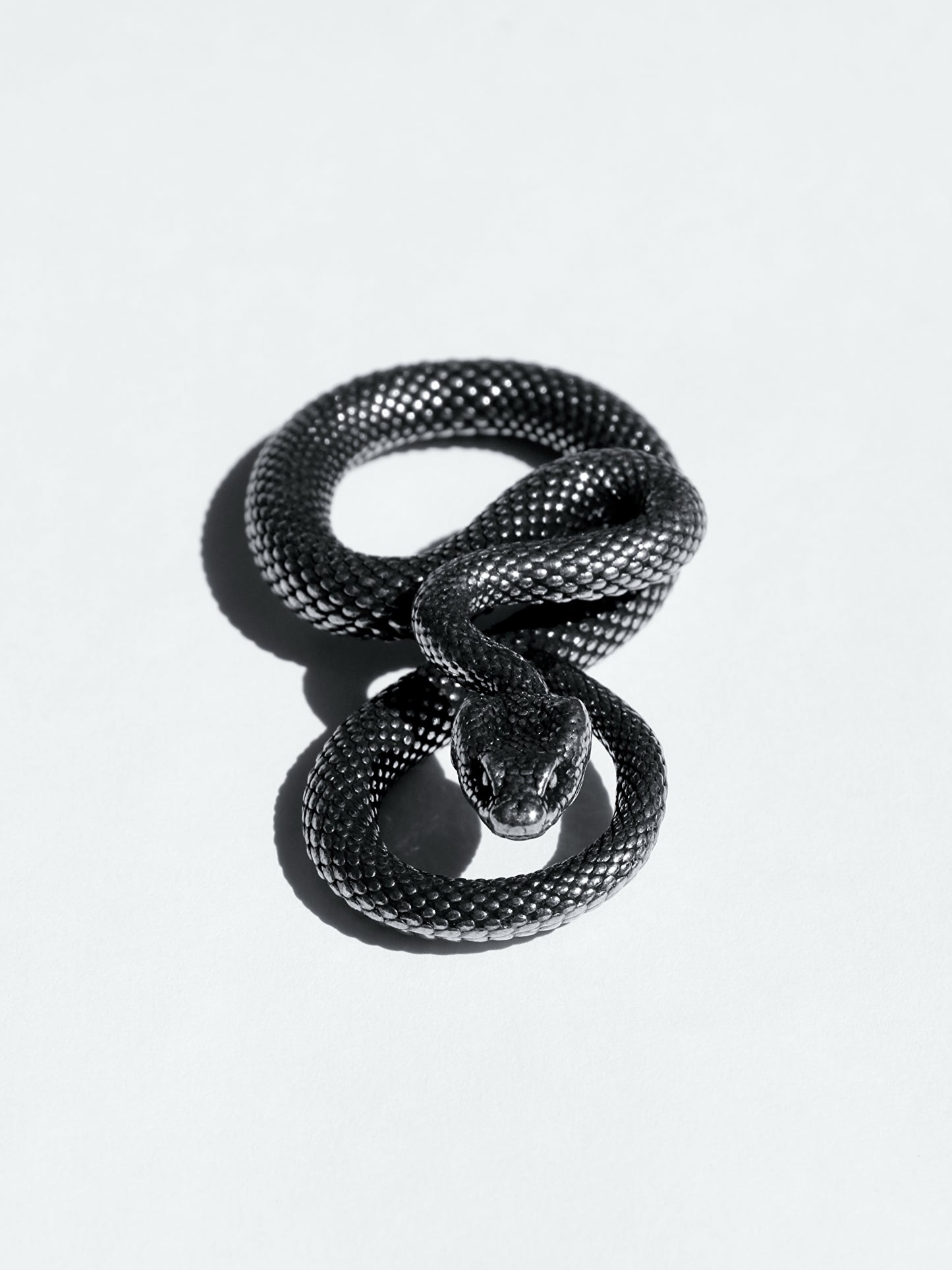 Escultura Serpiente Plata Esterlina