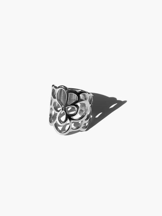 Anillo Abstracto Flor