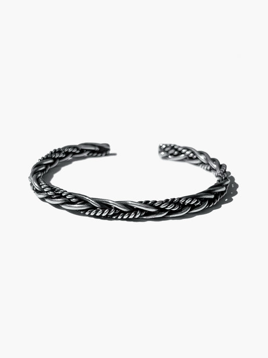 Brazalete Trenza y Clavo