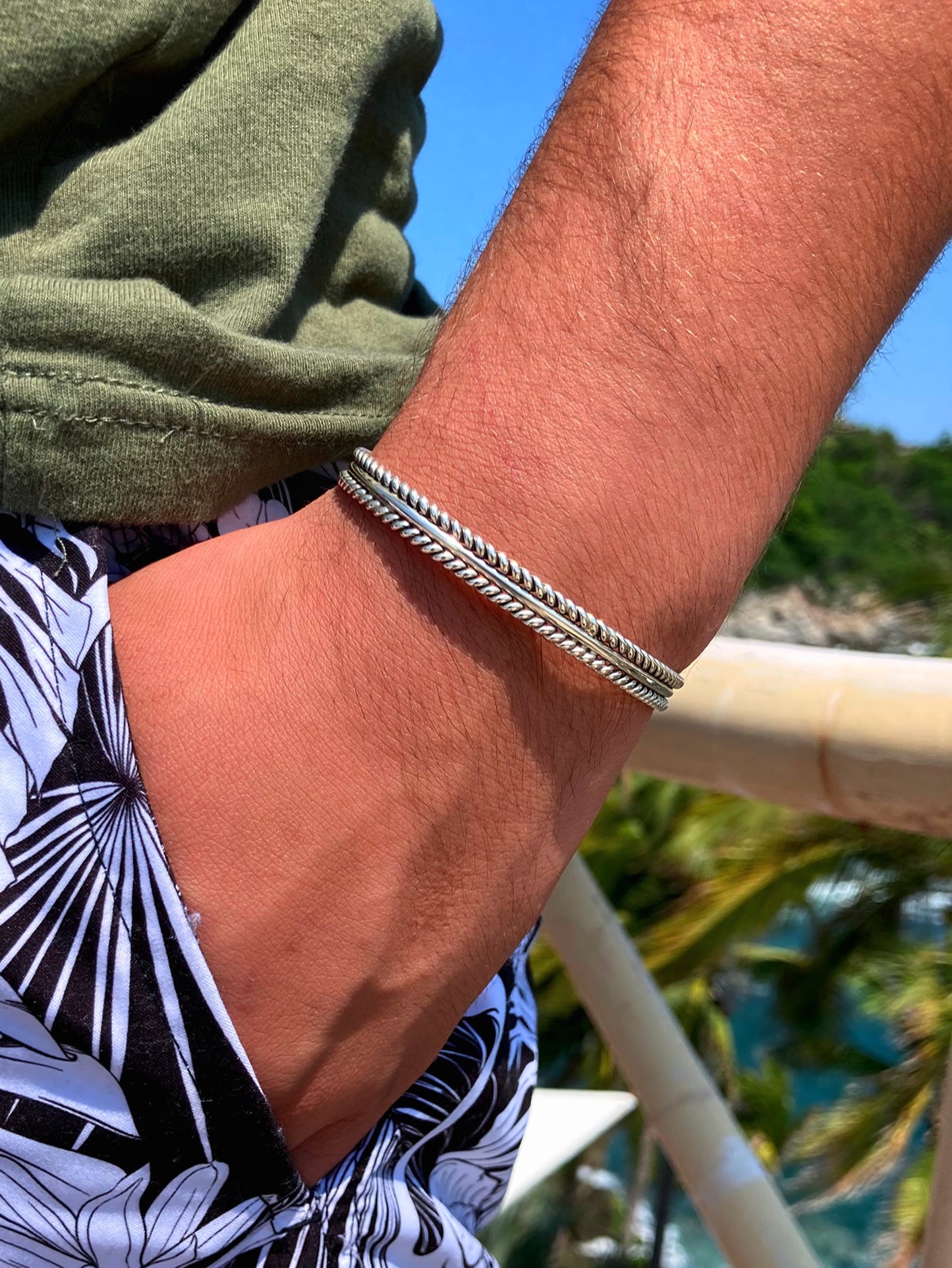 Brazalete Doble Trenza